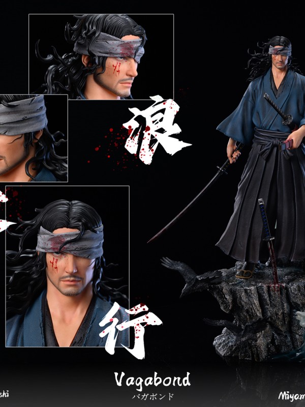 Mask Studio Vagabond Miyamoto Musashi Resin Statue